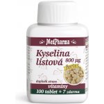 MedPharma Kyselina listová 800 µg 107 tablet – Hledejceny.cz