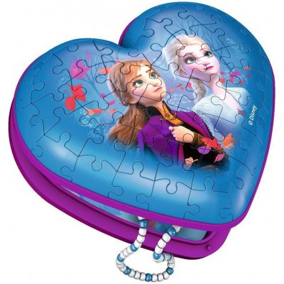 Ravensburger 3D puzzle Srdce Disney Ledové království 2 54 ks – Zbozi.Blesk.cz