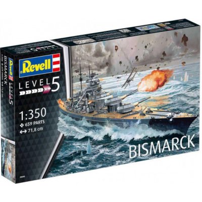 Revell - Battleship BISMARCK (1:350) - 05040