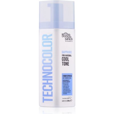 Bondi Sands Technocolor Sapphire samoopalovací pěna odstín Cool Natural 200 ml – Zboží Dáma