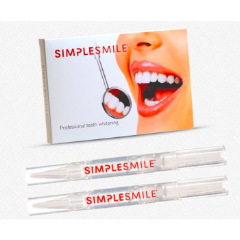 SimpleSmile 2 bělicí pera bez peroxidu 2 x 2,5 ml