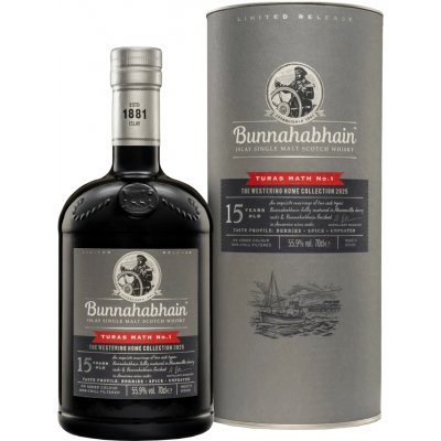 Bunnahabhain Turas Math No,1 15y 55,9% 0,7 l (tuba) – Hledejceny.cz