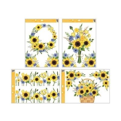 Okenní fólie slunečnice 35 x 50 cm – Hledejceny.cz