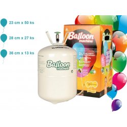 Helium na 50 balónků + balónky od 1 149 Kč - Heureka.cz
