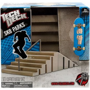 Techdeck skate park s fingerboardem