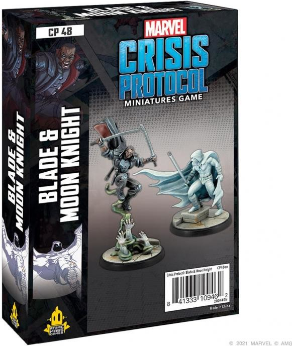 Atomic Mass Games Marvel Crisis Protocol: Blade & Moon Knight