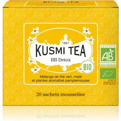 Kusmi Tea Porcovaný zelený čaj BB Detox Bio 20 sáčků – Zbozi.Blesk.cz