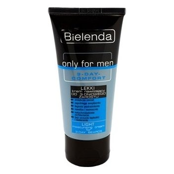 Bielenda Only for Men 3-Day Comfort lehký hydratační krém pro zklidnění pleti Hyaluronic Acid Allantoin Betain Taurine D-Panthenol 50 ml