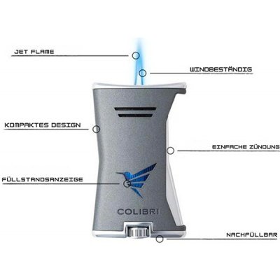 COLIBRI Slim černý/chrom – Hledejceny.cz