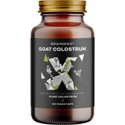 BrainMax Goat Colostrum, kozí kolostrum 250 mg, 100 rostlinných kapslí – Zboží Mobilmania