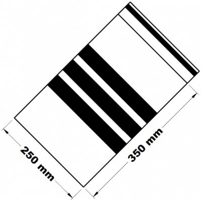 Rychlouzavírací sáček s popisovacím pruhem 25x35cm (1ks) – Zboží Mobilmania