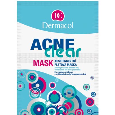 Dermacol Acneclear maska pro problematic.pleť 2 x 8 g – Zboží Dáma