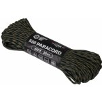 Padáková šňůra Paracord 550 (100 ft) ARM® – US woodland – Hledejceny.cz