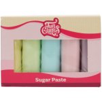 FunCakes Barevné Potahovací hmoty pastelové 5 x 100 g – Zboží Dáma