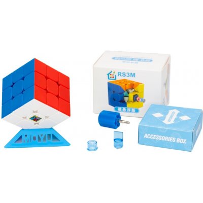 MoYu RS3M Magnetická Rubikova kostka 3x3x3 barevný plast – Hledejceny.cz