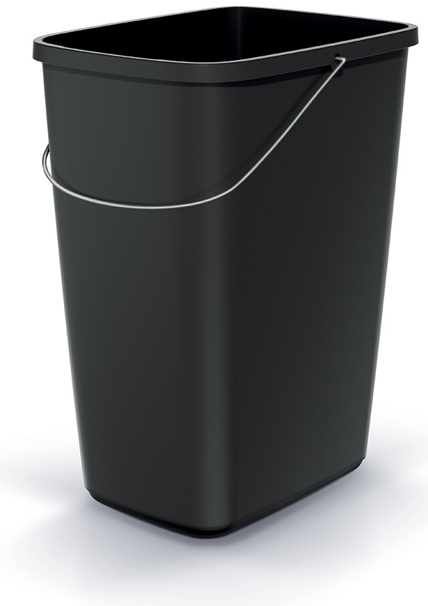 Prosperplast COMPACTA Q basic recyklovaný černý 12 l