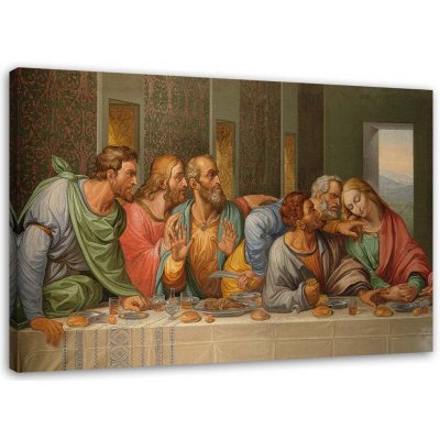 Gario Obraz na plátně Detail z poslední večeře - Leonardo da Vinci, reprodukce Rozměry: 60 x 40 cm – Zboží Mobilmania