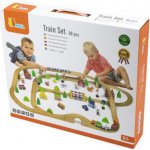 WoTo Vláčkodráha Maxi 100 dilů – Hledejceny.cz