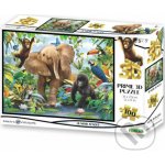 PRIME 3D PUZZLE Junior Jungle 100 ks – Zboží Mobilmania