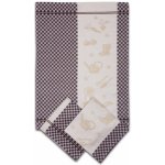 Sleep-well ZAHRADA KOSTKA 50x70cm 3ks HNĚDÁ – Zboží Dáma