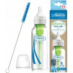 Dr. Brown´s kojenecká láhev skleněná standard Options plus transparentní 250 ml – Zboží Dáma