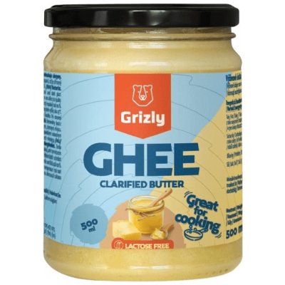 Grizly Ghee přepuštěné máslo 500 ml – Zboží Dáma