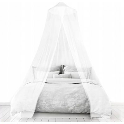 Bílá baldachýnová moskytiéra 60x234x1000 cm polyester – Hledejceny.cz