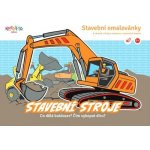 Stavařské omalovánky Stavební stroje – Zboží Mobilmania