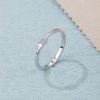 Prsteny Jan Kos jewellery Stříbrný prsten se zirkonem MHT 2666 SW