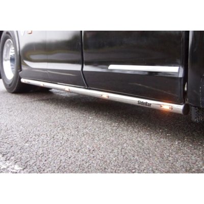 Boční nerezové rámy Kelsa SideBars S200 4x2 pro Scania Next Generation R&S 2018- střední, vysoká kabina – Sleviste.cz