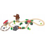 Playtive Dřevěná železnice Statek 43 dílů – Zboží Dáma