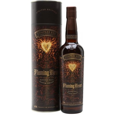 Compass Box Flaming Heart 5th Edition 48,9% 0,7 l (holá láhev) – Zboží Mobilmania