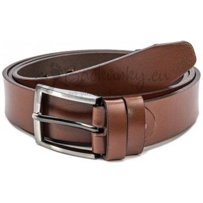 Opasek kožený pánský JURAJ hnědý – Hledejceny.cz