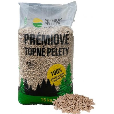PREMIUM PELLETS Dřevěné pelety paleta 750 kg – Sleviste.cz