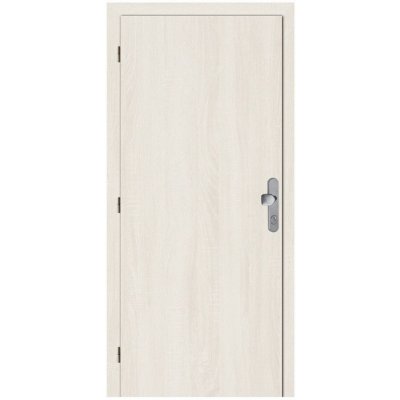 Solodoor Protipožární dveře 80 L, 820 × 1970 mm, fólie, levé, Andorra white, plné 22000005820 – Zboží Mobilmania