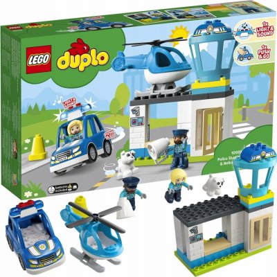 LEGO® DUPLO® 10959 Policejní stanice a vrtulník – Zbozi.Blesk.cz