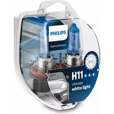 Philips DiamondVision Ultimate 5000K 12362DVS2 H11 PGJ19-2 12V 55W – Hledejceny.cz