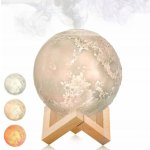 Lurecom Aroma Diffuser LED 3D Moon lamp AG354E vibrační ultrazvukový difuzér 880 ml – Hledejceny.cz