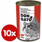 Dibaq DON GATO kočka hovězí 10 x 415 g – Sleviste.cz