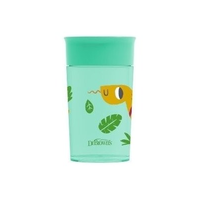 Dr.Browns hrníček nerozlévací 360° 300ml zelená – Zboží Dáma