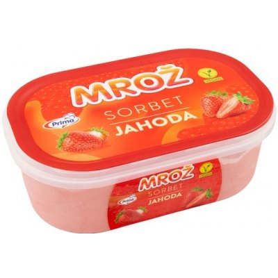 Prima Mrož Sorbet jahoda 900ml – Zbozi.Blesk.cz