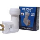 DI-WAY White Leopard line LNB QUAD 0,1dB