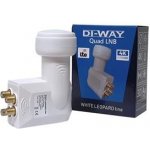 DI-WAY White Leopard line LNB QUAD 0,1dB – Zbozi.Blesk.cz