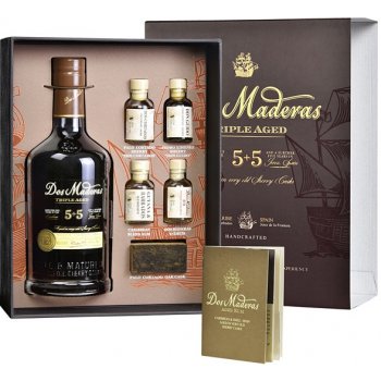 Dos Maderas PX Triple Aged 5y + 5y Rum 0,7 l + 4 x 0,22 l (Degustační Sada)