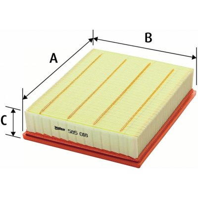 Vzduchový filtr VALEO 585018 | Zboží Auto