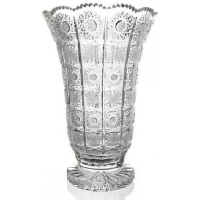 Bohemia Crystal Broušená váza 255mm – Hledejceny.cz