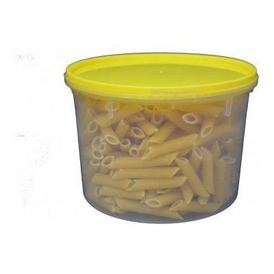 INJETON PLAST Plastová dóza na potraviny s víkem 1l žlutá – Zboží Mobilmania