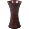 Váza NG 076784th Váza R WOOD keramická tmavě hnědá matná v23cm 120x120x230