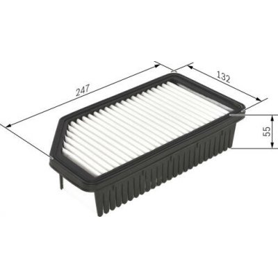 Vzduchový filtr BOSCH F 026 400 414 – Hledejceny.cz