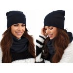 Fashionweek dámská čepice a šála cashmere touch Z-K6 Tmave modry – Hledejceny.cz